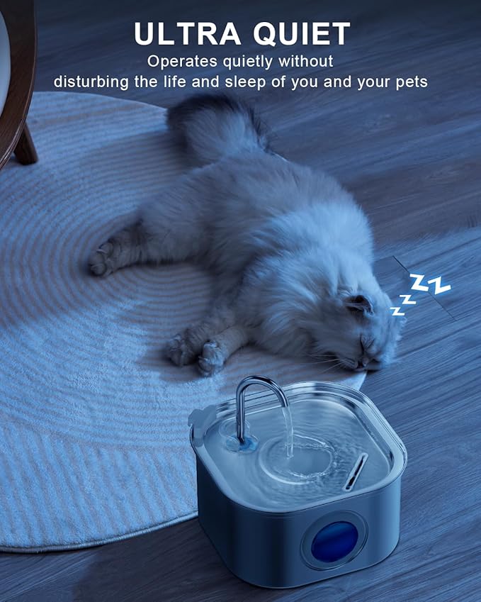 The Turbah™ - Stainless Pet Fountain