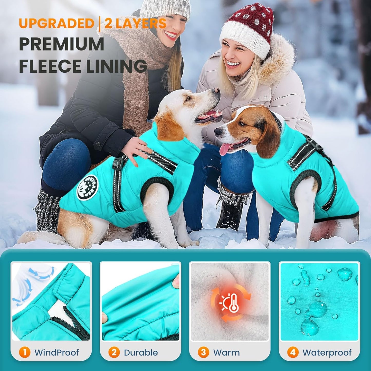 Turbah™ 3 in 1 Winter Jacket